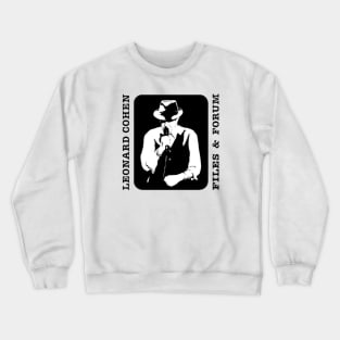Leo cohen///Aesthetic art for fans Crewneck Sweatshirt